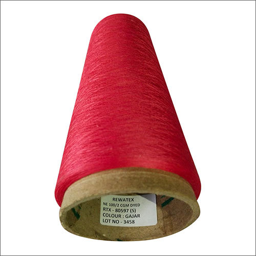 Ne 100/2 Cgm Dyed ( Gajar )