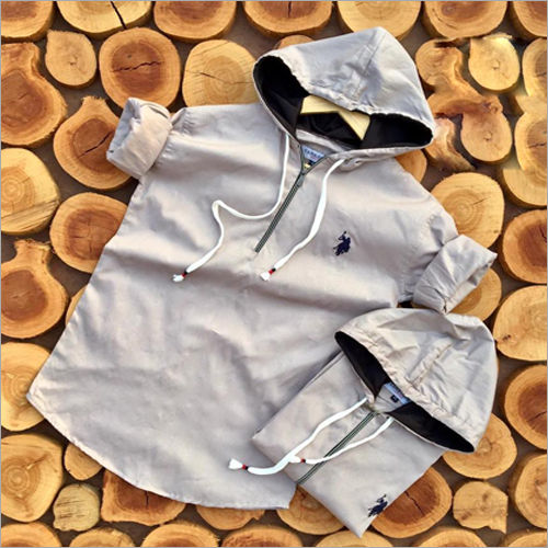 Any Color Mens Hood Plain Shirt