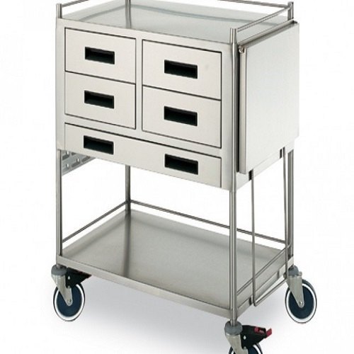 Stainsteel Medical Cabinet Trolley