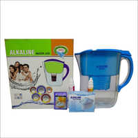 Alkaline Water Jug - Food Grade Plastic, 3.5l Capacity - Ph 8.5 To 10, Available In Black & Blue