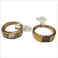 Bio Magnetic Ring - Titanium & Tungsten, 9 Mm Golden Polished Band | Fuleza's Pain Relief Solution