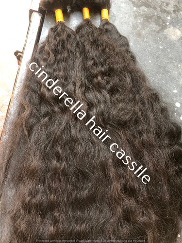 Natural Brown Pure Quality Unprocessed Remy Indian Raw Black Hair Extensions