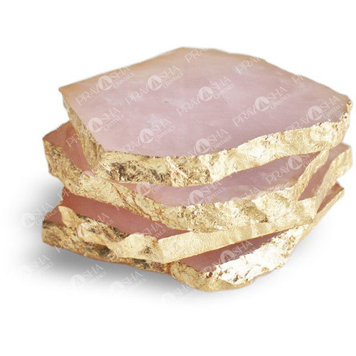 Rose Quartz Coasters