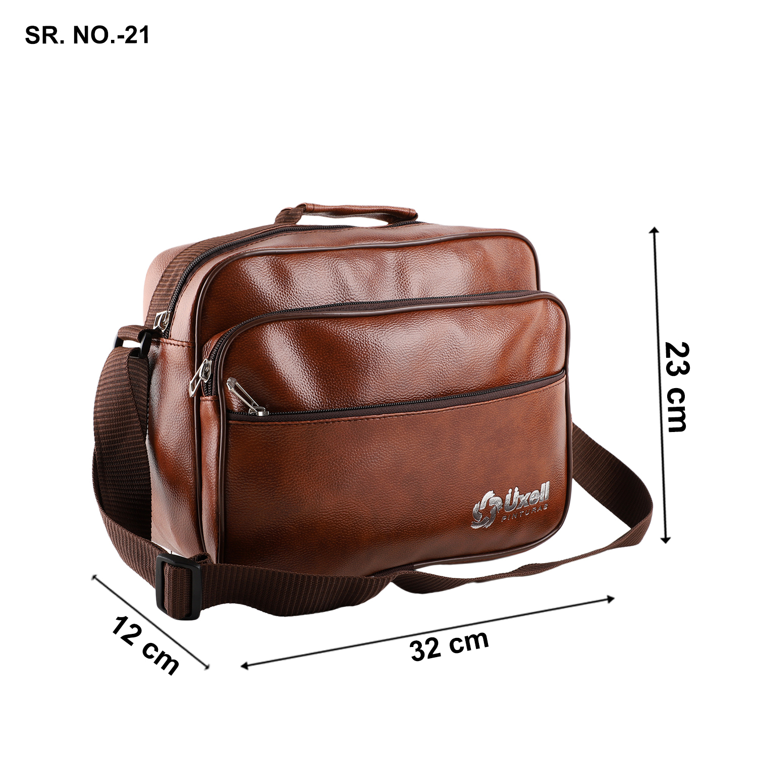 Leatherette Fabric Office Bag