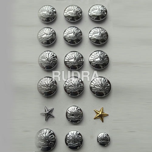 Metal Buttons By RUDRA ENTERPRISES