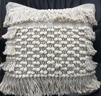 Designer Home Festival Decorative Cushion Covers With Fringes