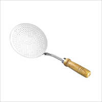 SS Short Wood Handle Skimmer