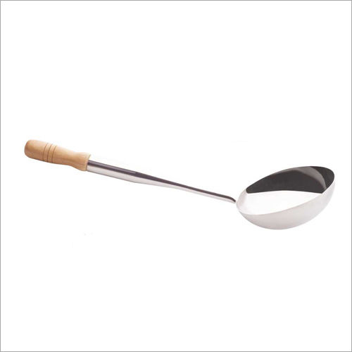 Steel Wood Handle Ladle