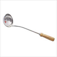 SS Wood Handle Pava Ladle