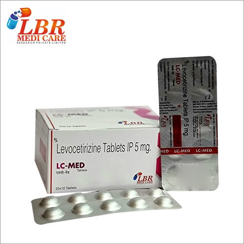 5 Mg Levocetirizine Tablets Ip