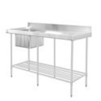 Stainless Steel Table With Sink