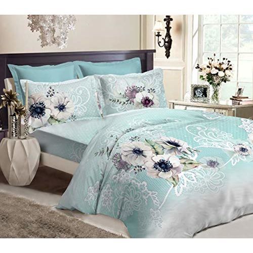 Mix Floral Printed polyester Bedsheet Fabric
