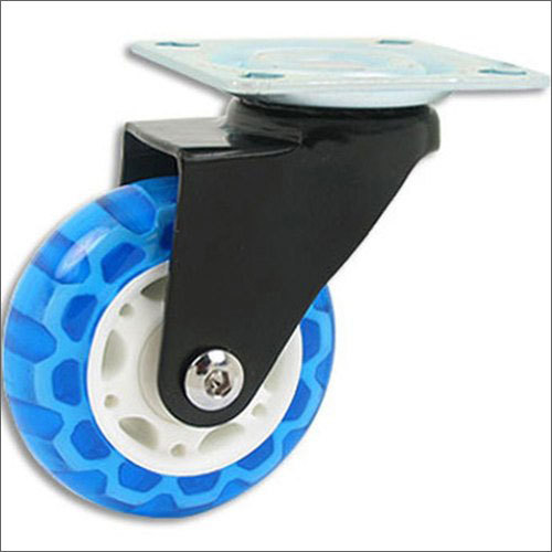 Swivel Rigid Rubber Caster Wheel