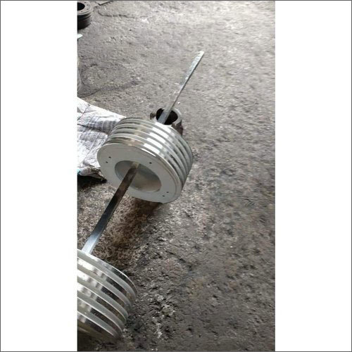SS Six Stone Whitener Feed Screw