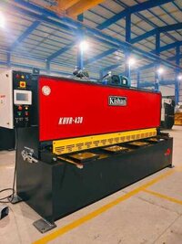 Hydraulic Sheet Shearing Machine - Ms Body, 4-35 Mm Capacity, Model Khvr, 3 Phase Rated Power | Automatic Control, Efficient Shearing, Precise Cuts