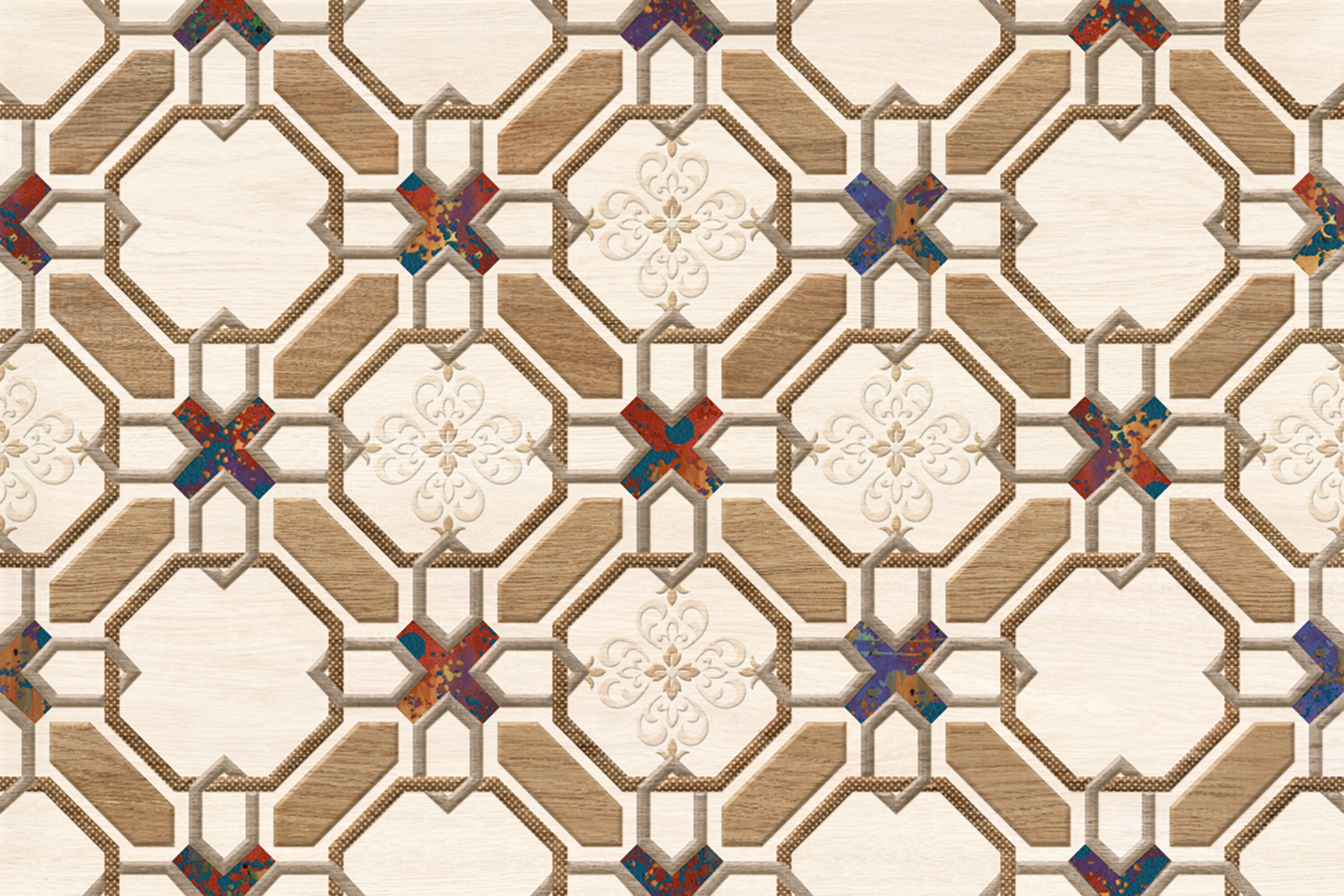 15167 GLOSSY CERAMIC WALL TILES 300X450mm