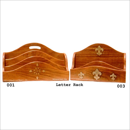 Wooden Letter Rack By INDIA EXPO HANDICRAFTS