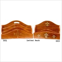 Wooden Letter Rack