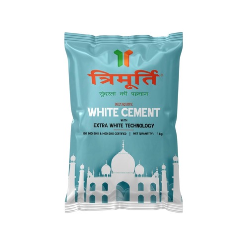 Trimurti 1 Kg Decorative White Cement