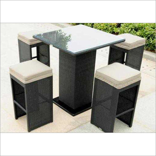 Modular Wicker Bar Set