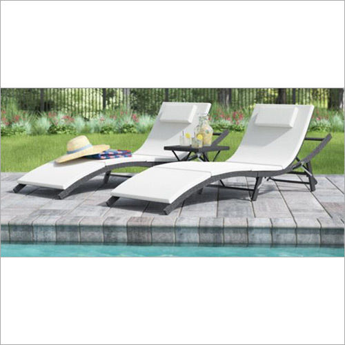 Designer Poolside Lounger