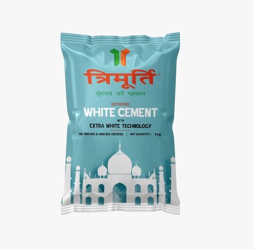 Trimurti 5 Kg Decorative White Cement Application: Interior And Exterior