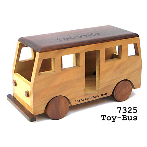 7325 Toy Bus By INDIA EXPO HANDICRAFTS