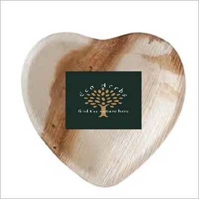 Areca Leaf Heart Shape