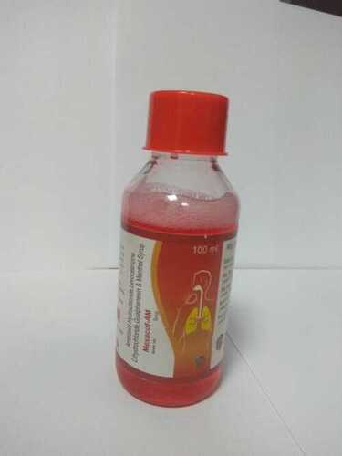 Ambroxol Hydrochloride Levocetrizine Dihydrochloride Guiaphensin And Menthol Syrup