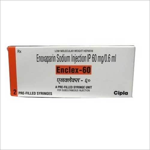 60 mg or 0.6 ml Enoxaparin Injection