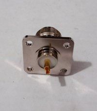 N Female 4 HOLE 25MM SOLDER