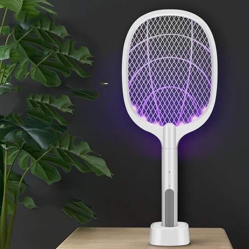 Rechargeable Mosquito Killer Racket With Adapter