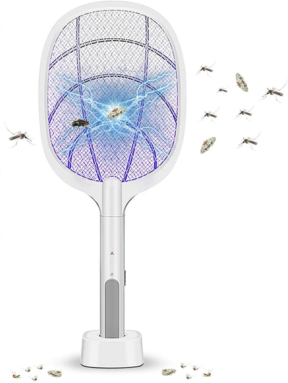 Rechargeable Mosquito Killer Racket With Adapter
