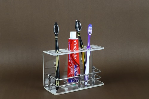 Big Acrylic Transparent Toothpast Holder
