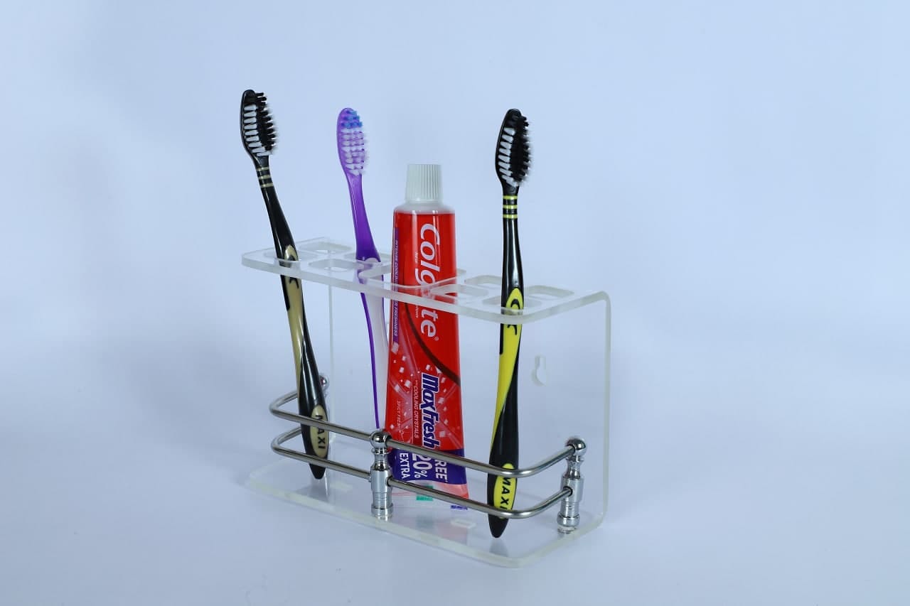 Big Acrylic Transparent Toothpast Holder