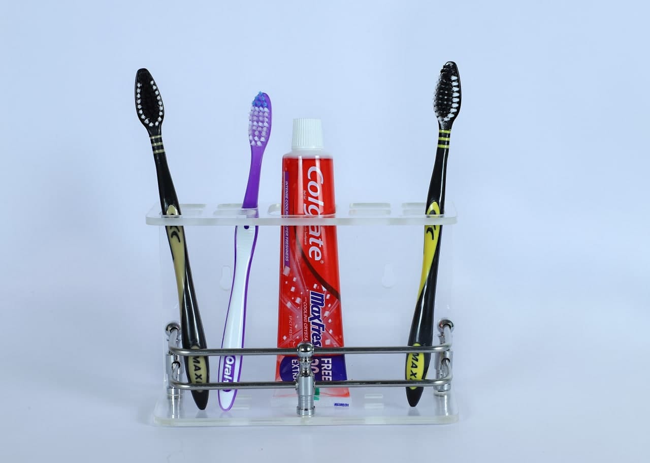 Big Acrylic Transparent Toothpast Holder