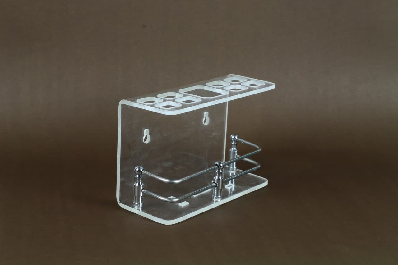 Big Acrylic Transparent Toothpast Holder