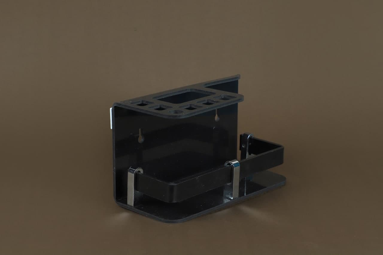 Black Acrylic Handwash Stand