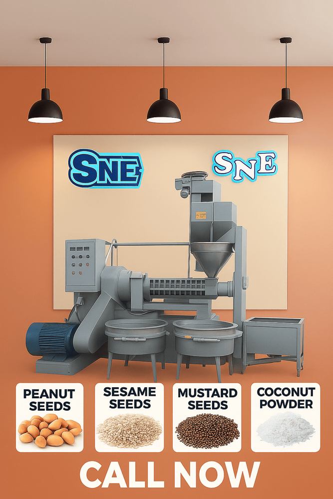 Sarso oil making machine