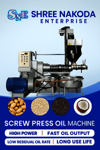 Screw Oil Press Machine - Automatic Grade: Automatic