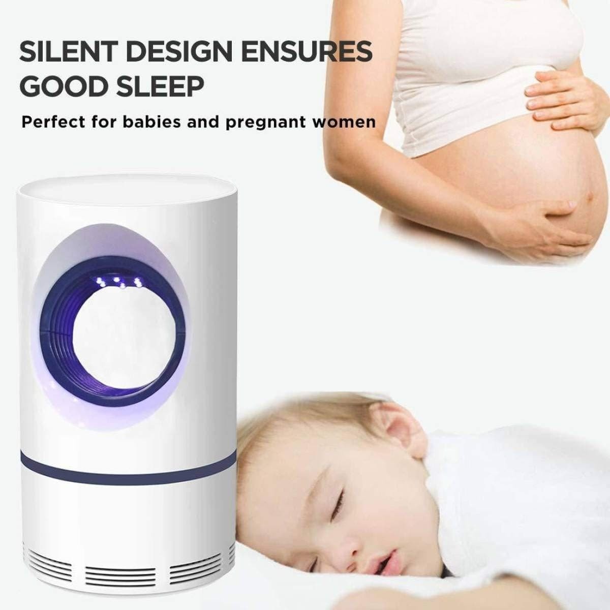 Safe To Use Electronic LED Mosquito Killer Machine Trap Lamp