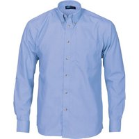 Blue Polyester Fabric, For shirt, GSM: 150-200 GSM