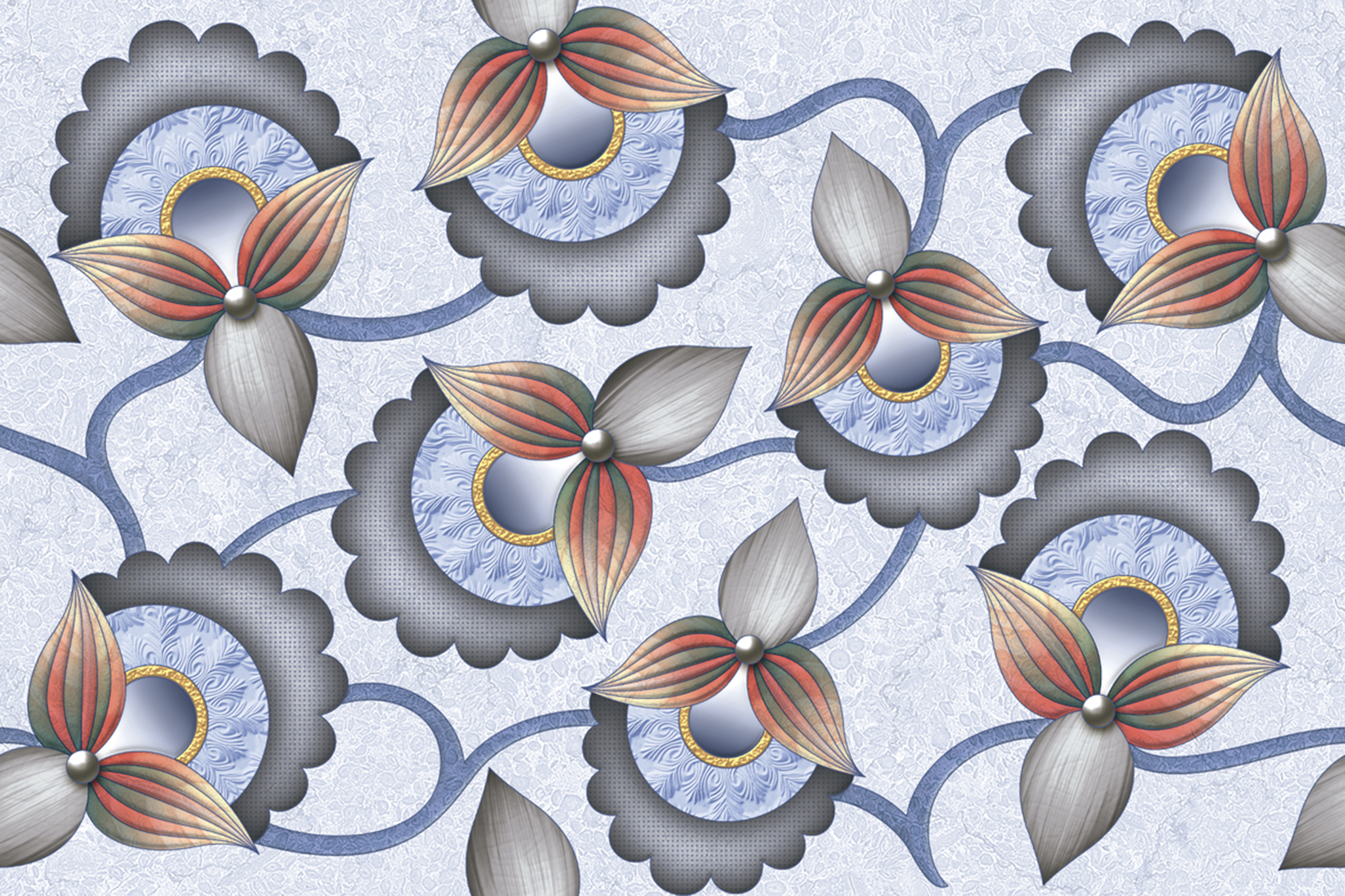 15177 GLOSSY CERAMIC WALL TILES 300X450mm