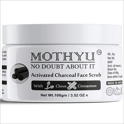 Activated Charcoal face Scrub