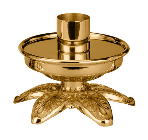 Brass Church Altar Taper Candle Holder