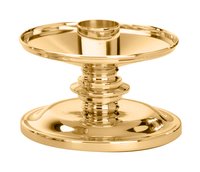 BRASS CHURCH ALTAR TAPER CANDLE HOLDER