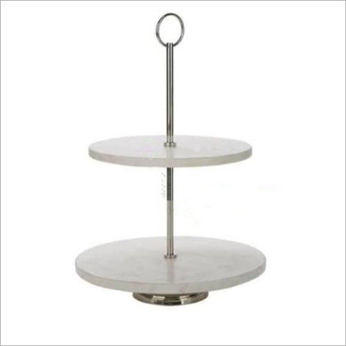 Marble Round Cake Stand