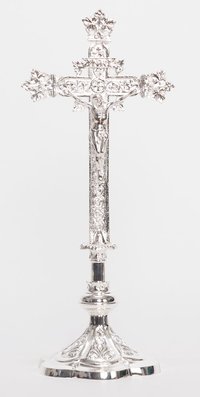BRASS HIGH QUALITY ALTAR CROSS