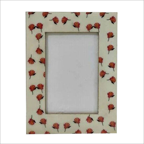 Flower Printed Photo Frame