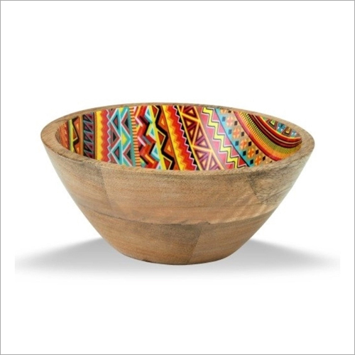 Wooden Resin Bowl